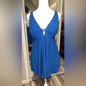 SHEIN Blue Women Swim 2 Piece